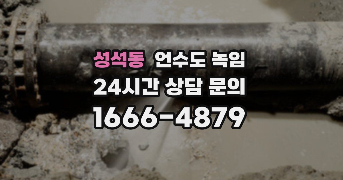 성석동 언수도 녹임