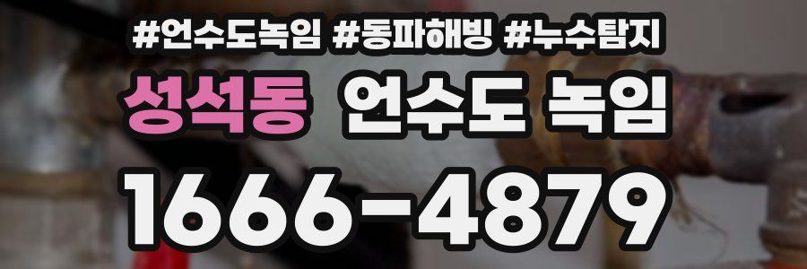 성석동 언수도 녹임