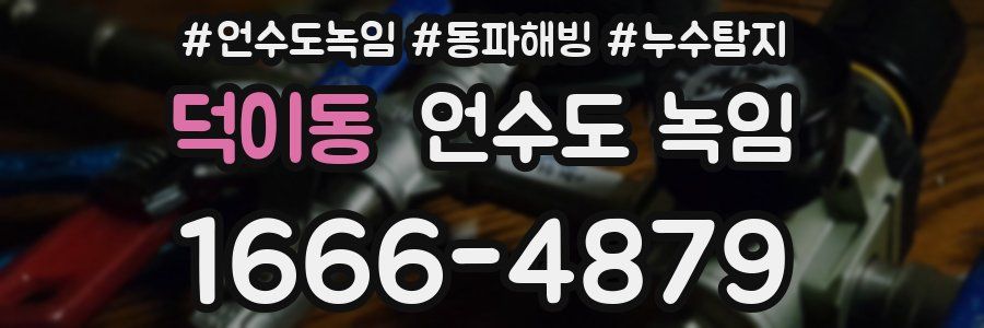 덕이동 언수도 녹임