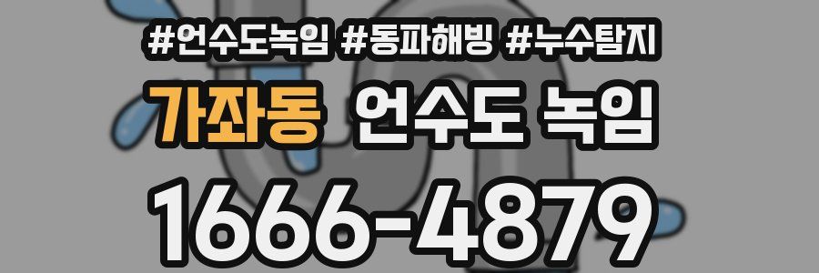 가좌동 언수도 녹임