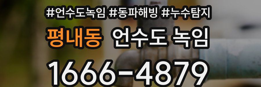 평내동 언수도 녹임