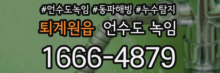 퇴계원읍 언수도 녹임