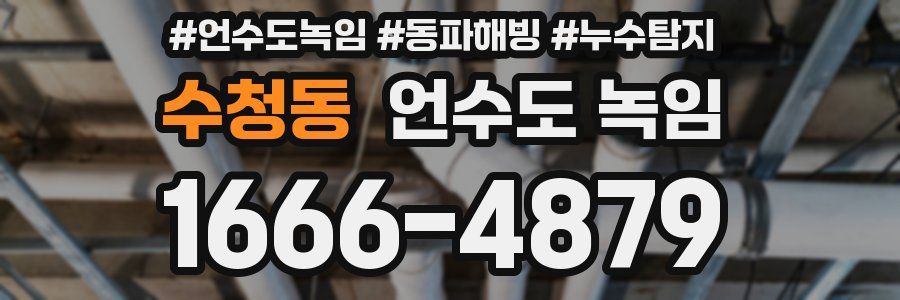 수청동 언수도 녹임