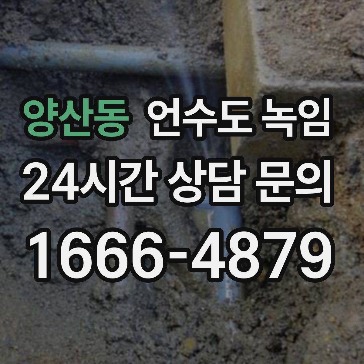 양산동 언수도 녹임