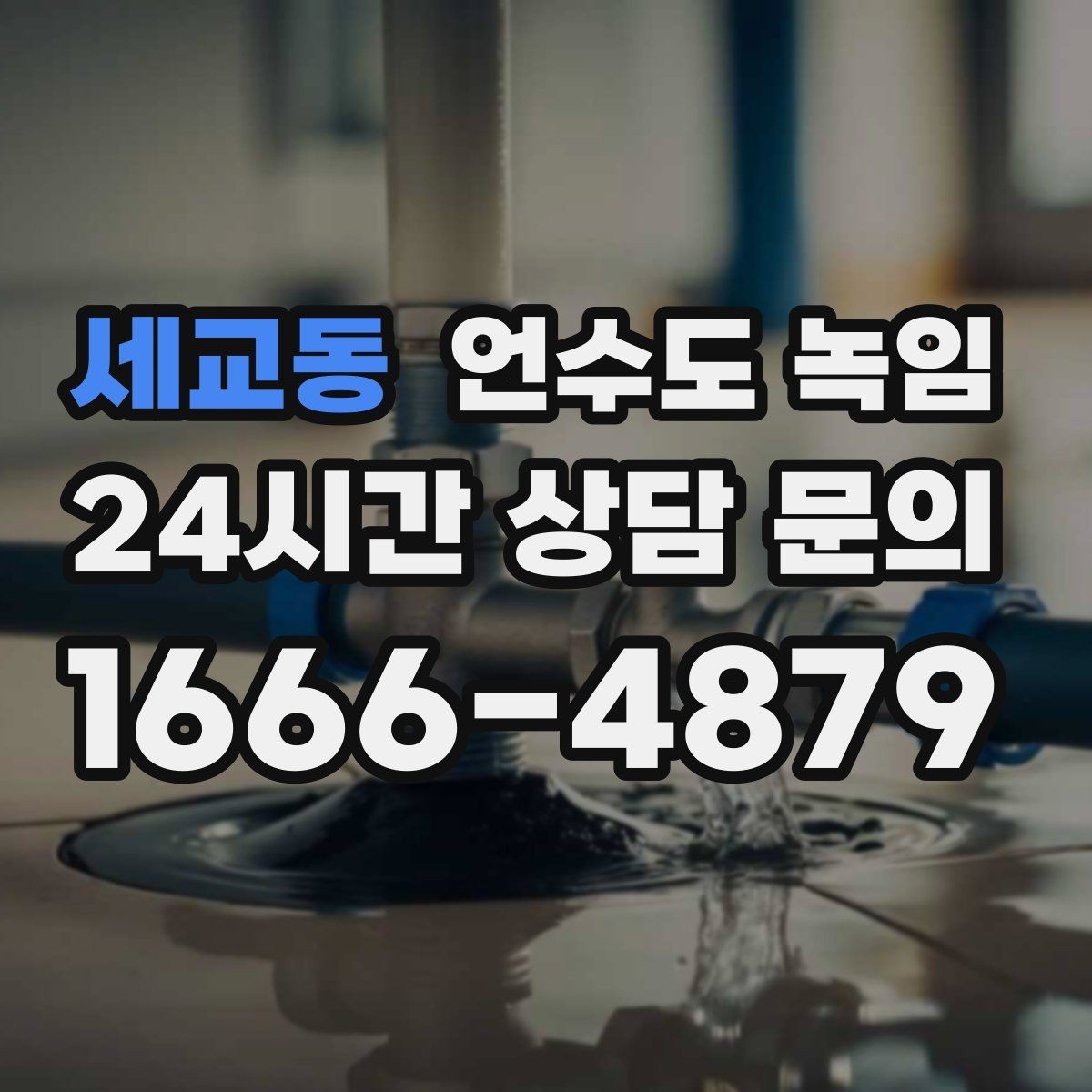 세교동 언수도 녹임 하부장 문을 열어두면 도움이 되는 상황