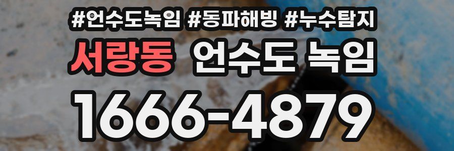 서랑동 언수도 녹임