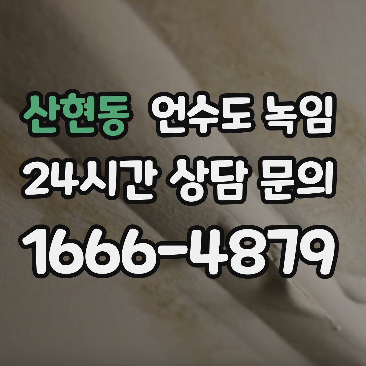 산현동 언수도 녹임