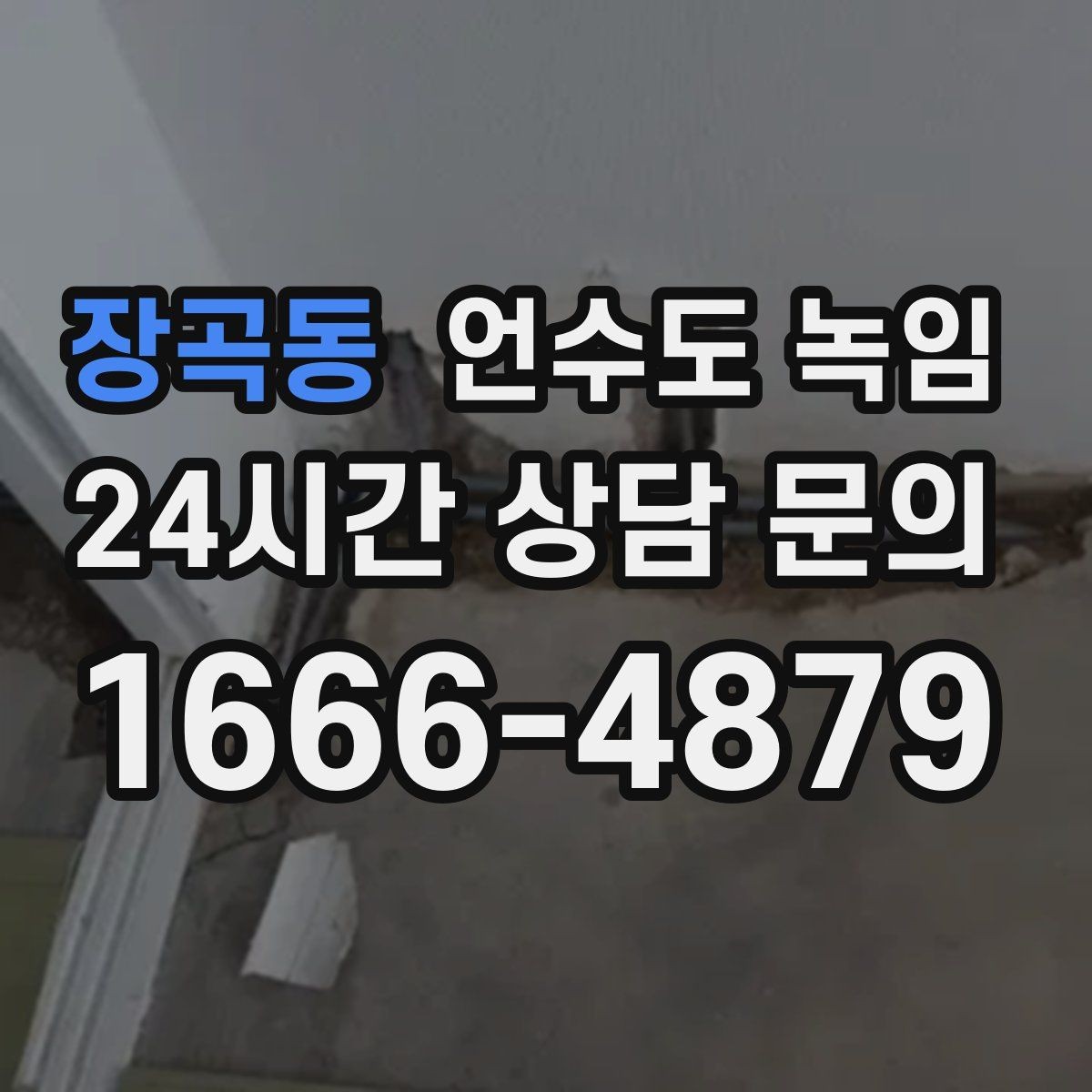 장곡동 언수도 녹임 배관이 플라스틱(PB)일 때 해빙 주의사항