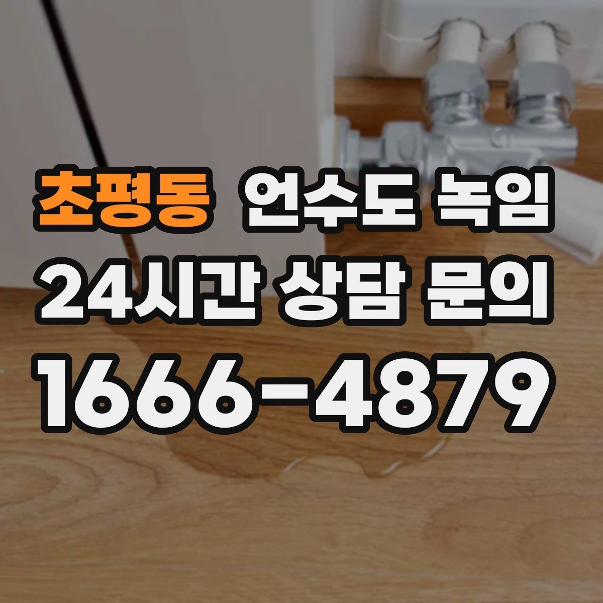 초평동 언수도 녹임 해빙 후 공기가 섞여 나올 때 대처