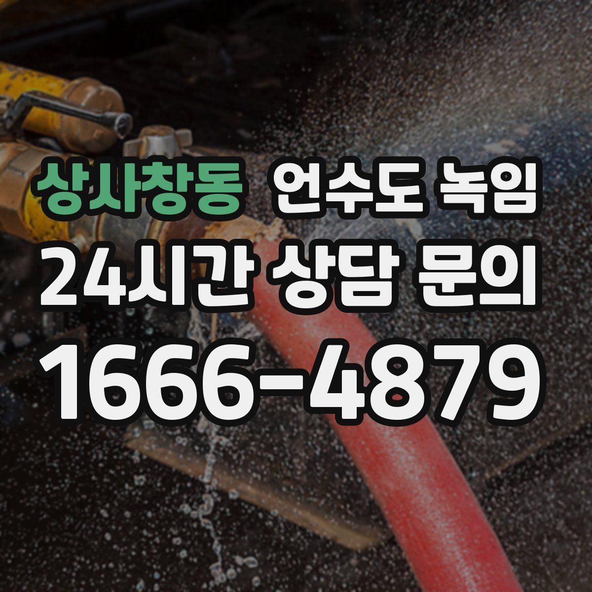 상사창동 언수도 녹임