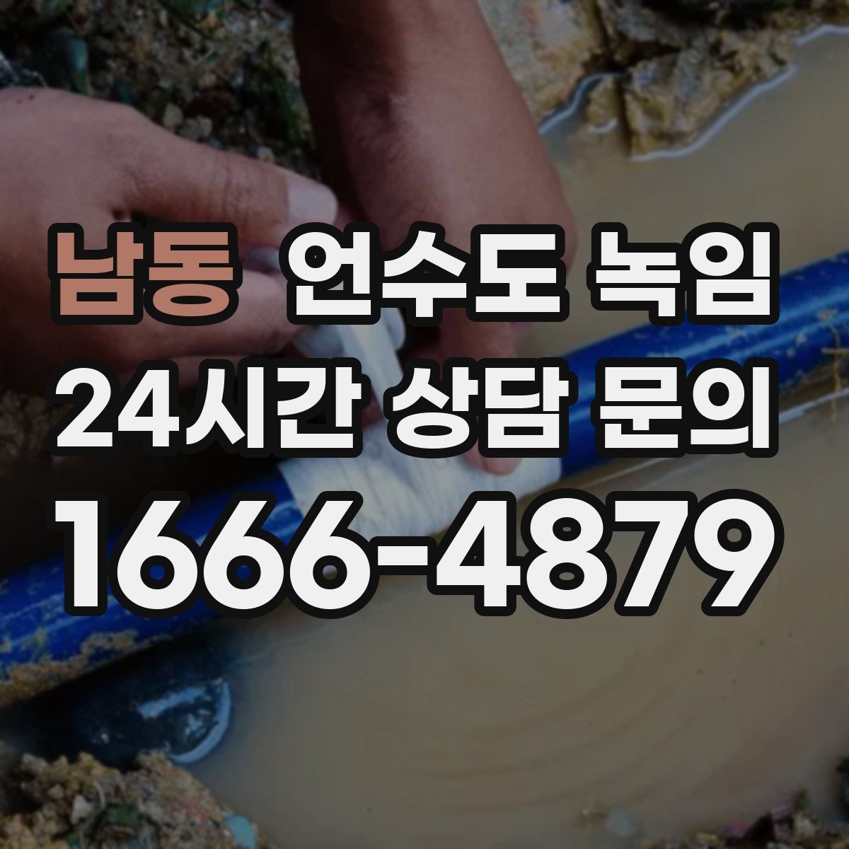 남동 언수도 녹임