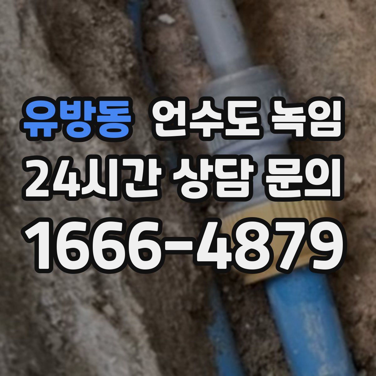 유방동 언수도 녹임