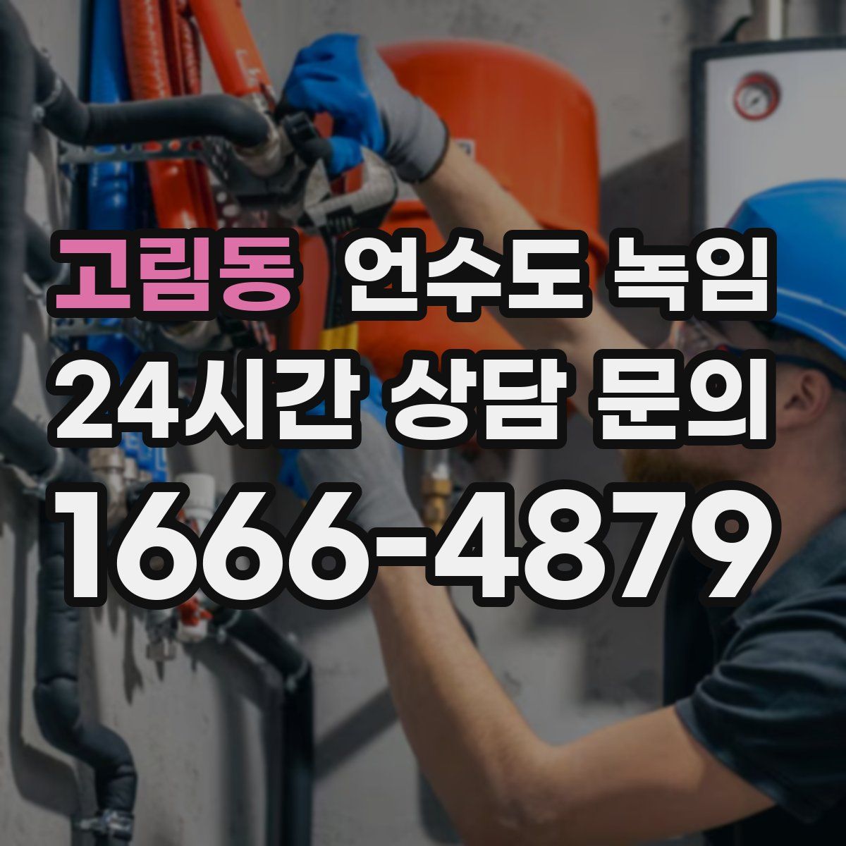 고림동 언수도 녹임