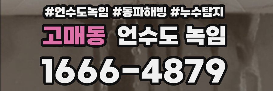 고매동 언수도 녹임