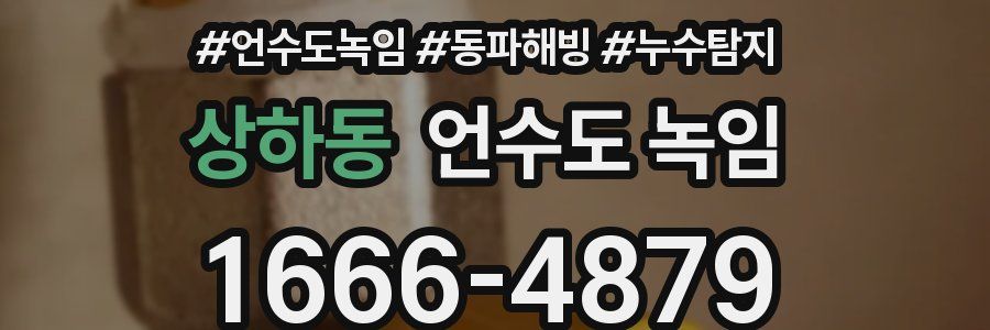 상하동 언수도 녹임