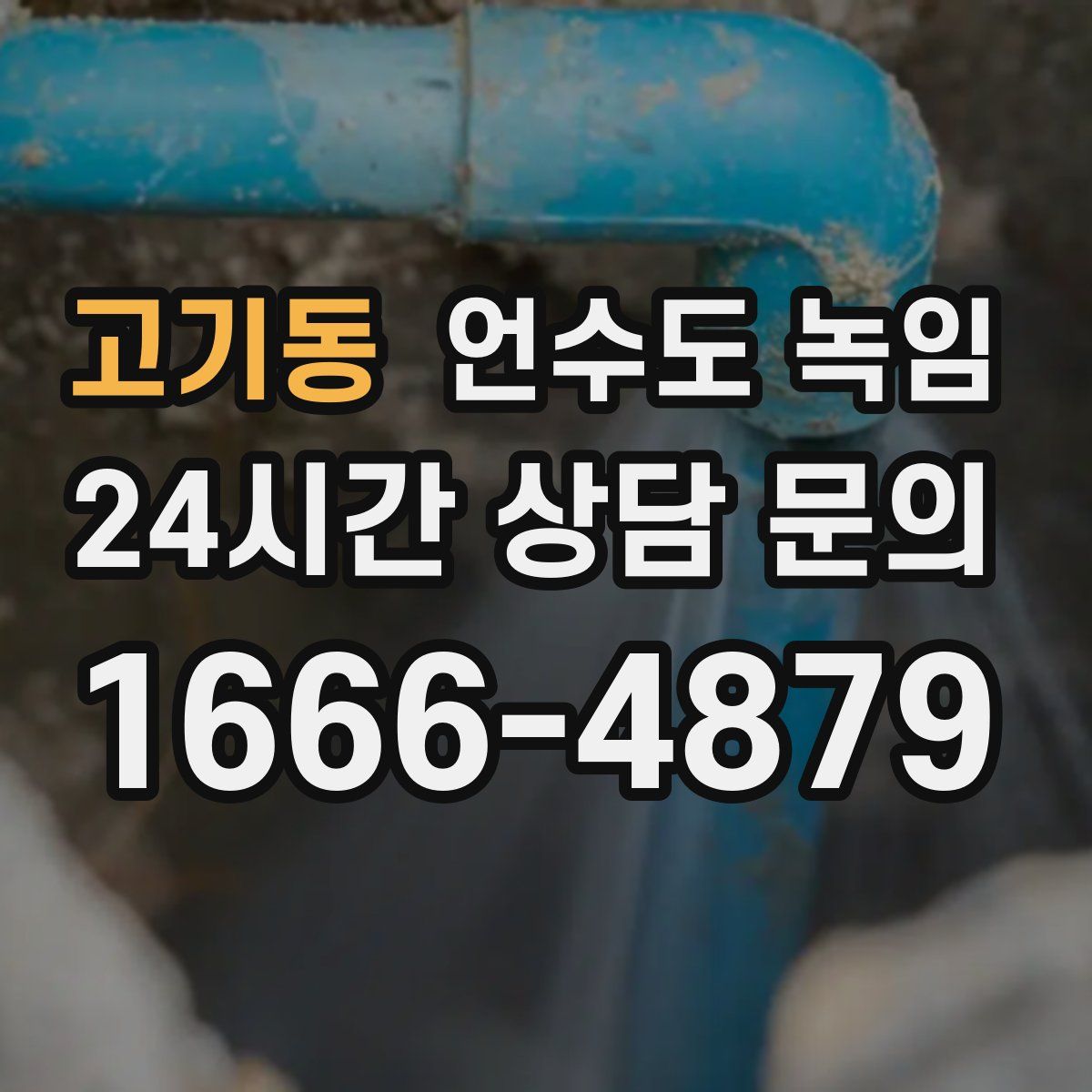 고기동 언수도 녹임