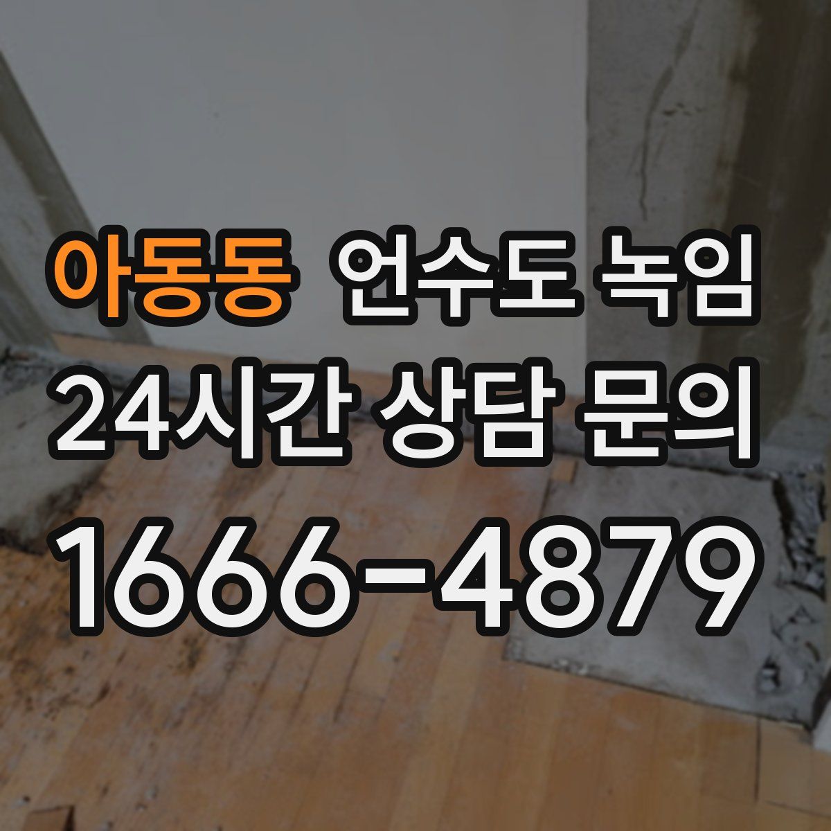 아동동 언수도 녹임