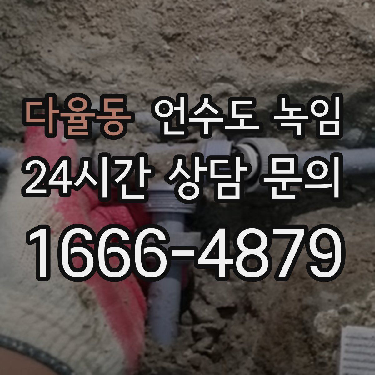 다율동 언수도 녹임