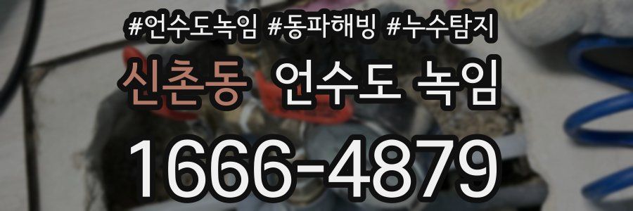 신촌동 언수도 녹임