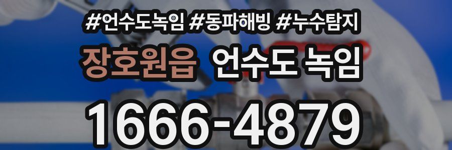 장호원읍 언수도 녹임