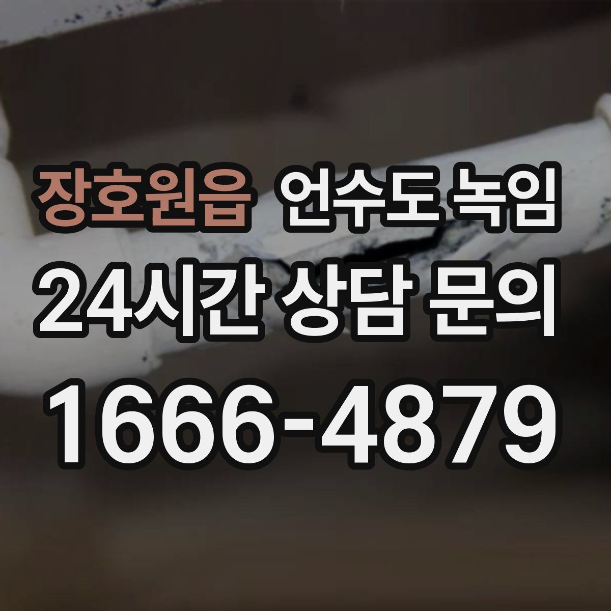 장호원읍 언수도 녹임