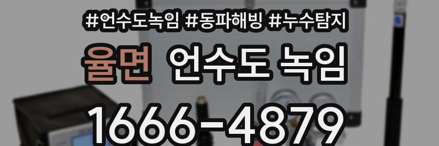 율면 언수도 녹임