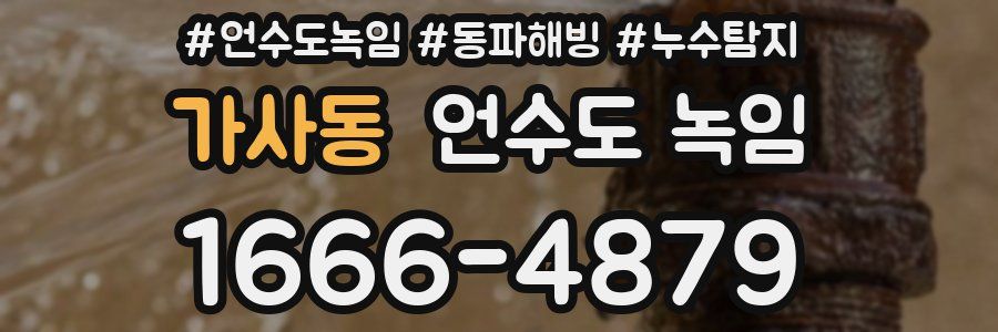 가사동 언수도 녹임