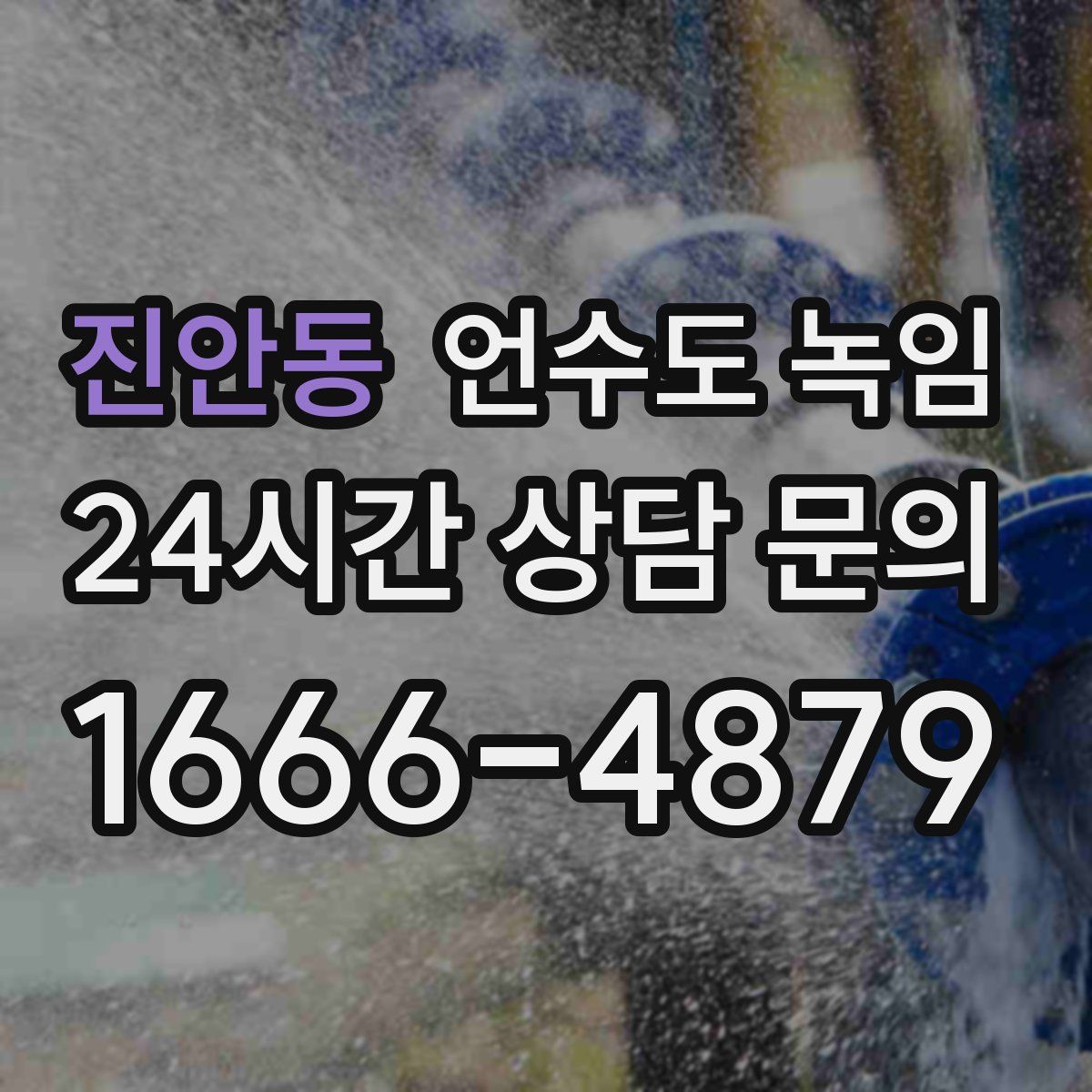 진안동 언수도 녹임