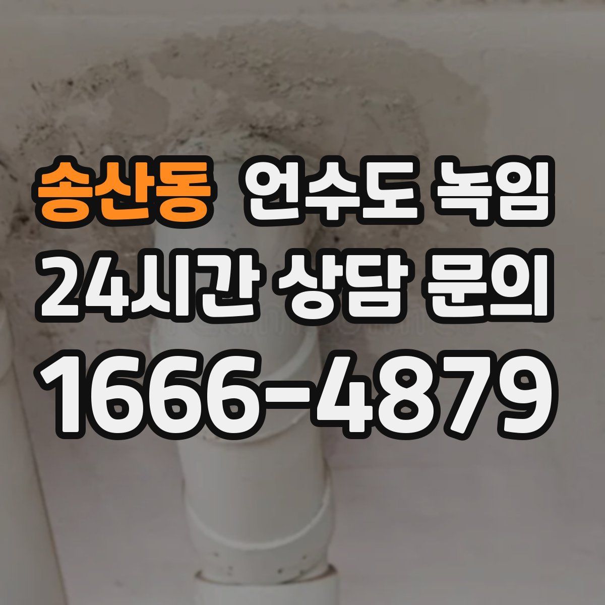 송산동 언수도 녹임