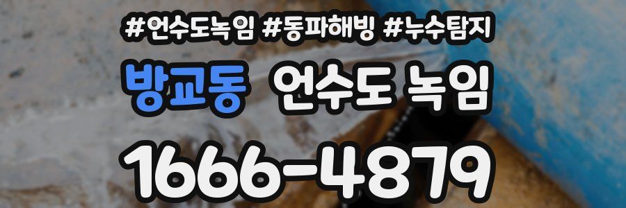 방교동 언수도 녹임