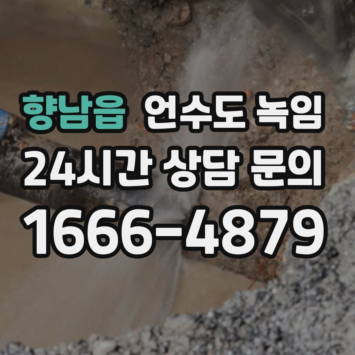 향남읍 언수도 녹임