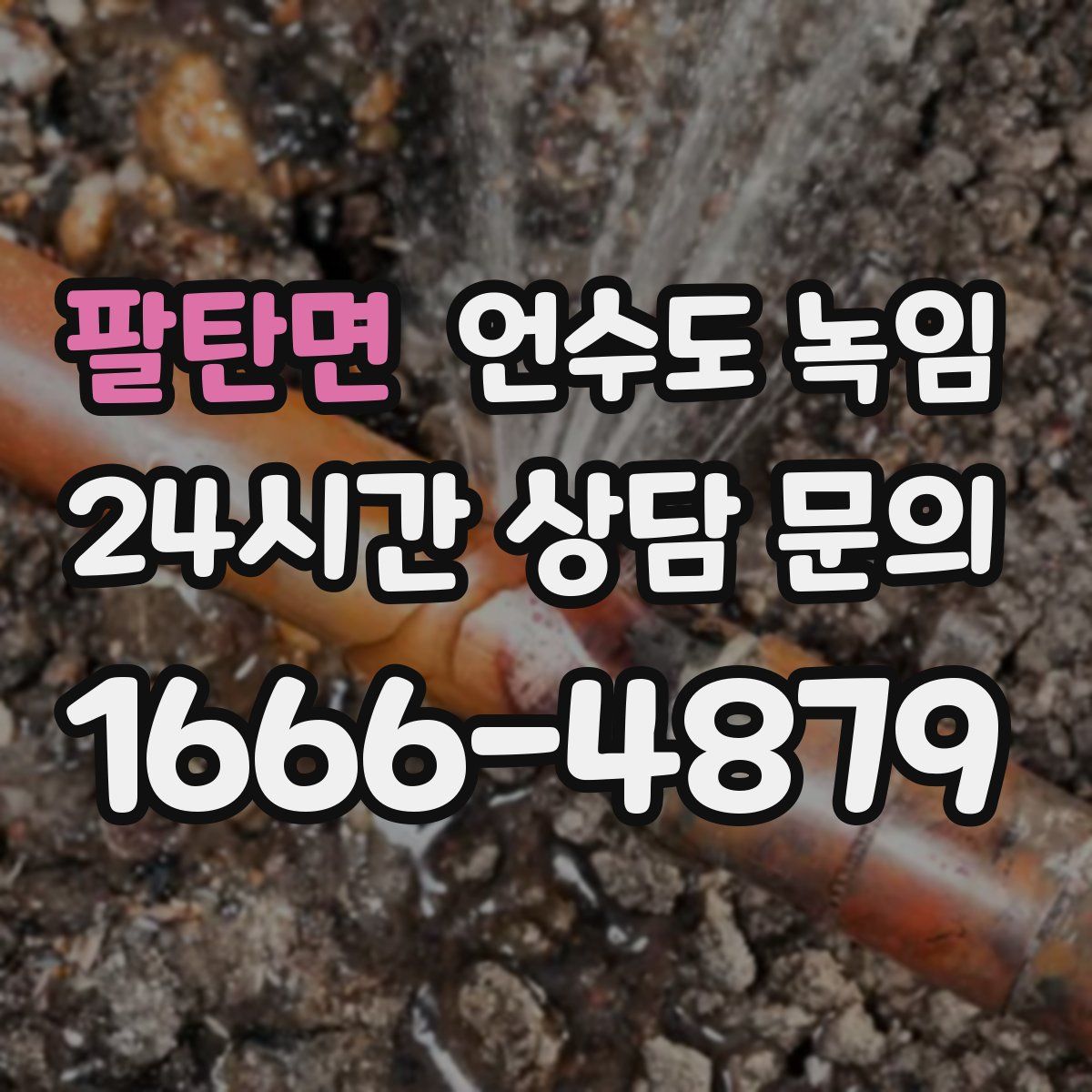 팔탄면 언수도 녹임