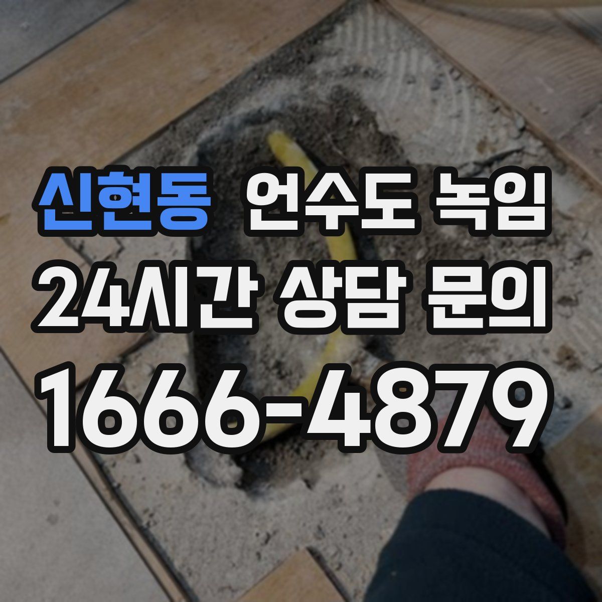 신현동 언수도 녹임