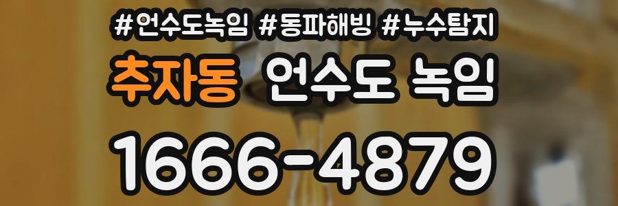 추자동 언수도 녹임