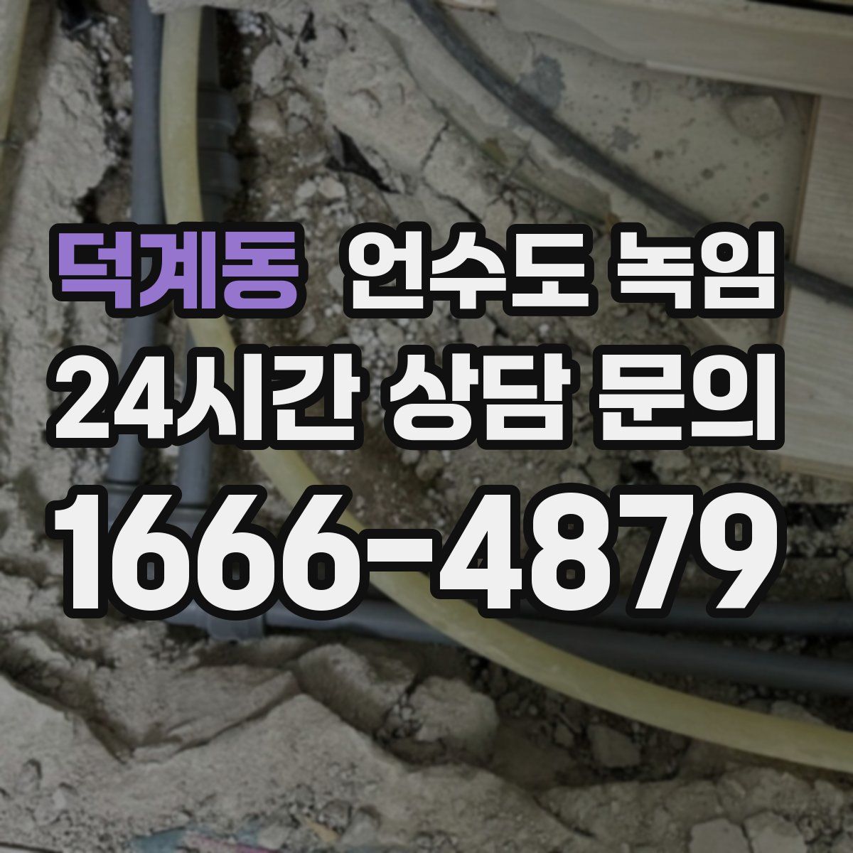 덕계동 언수도 녹임