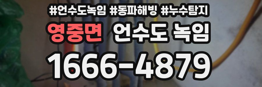 영중면 언수도 녹임