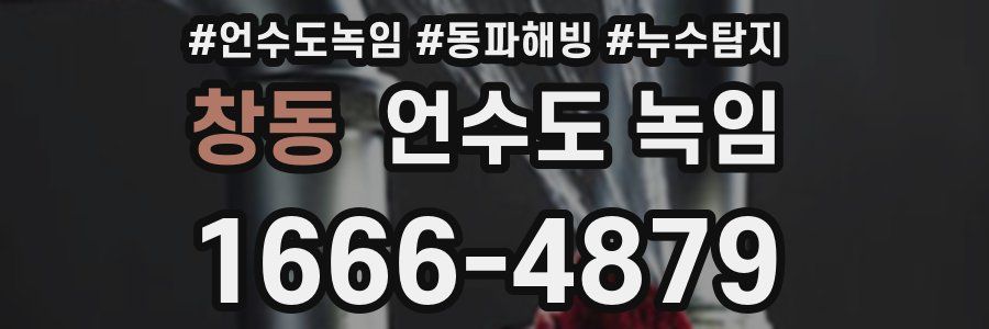 창동 언수도 녹임