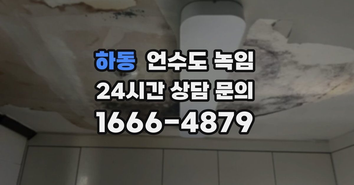 하동 언수도 녹임