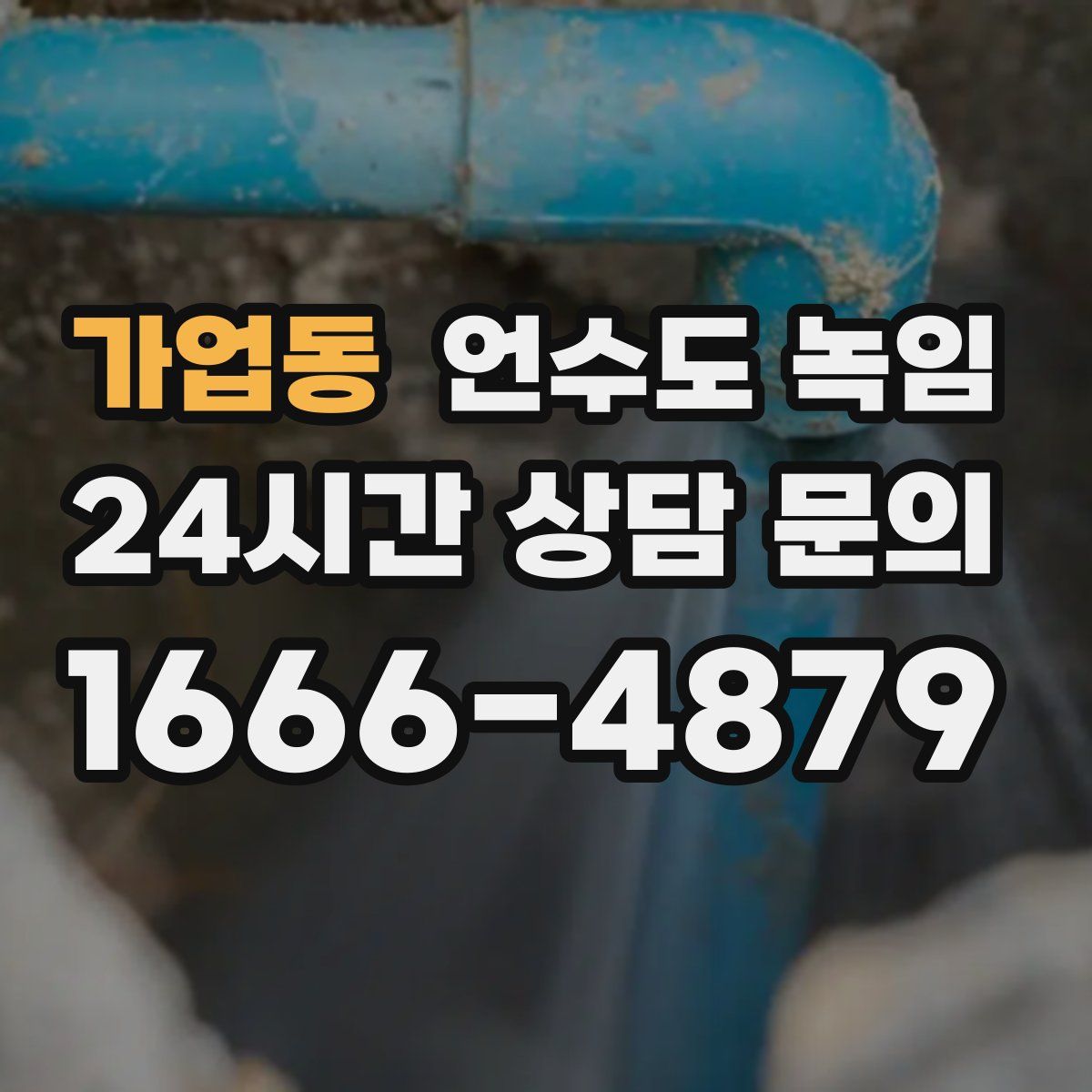 가업동 언수도 녹임