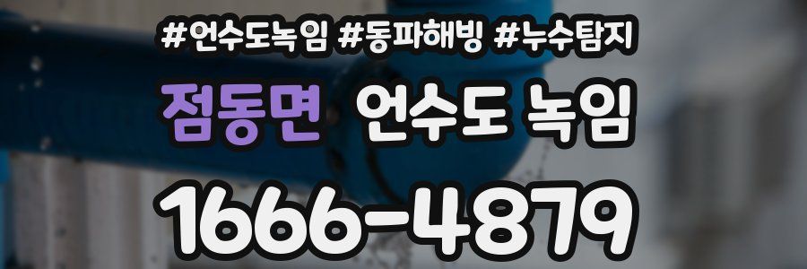 점동면 언수도 녹임