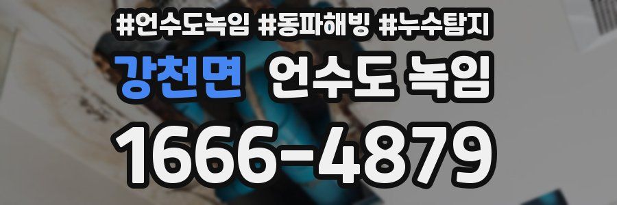 강천면 언수도 녹임