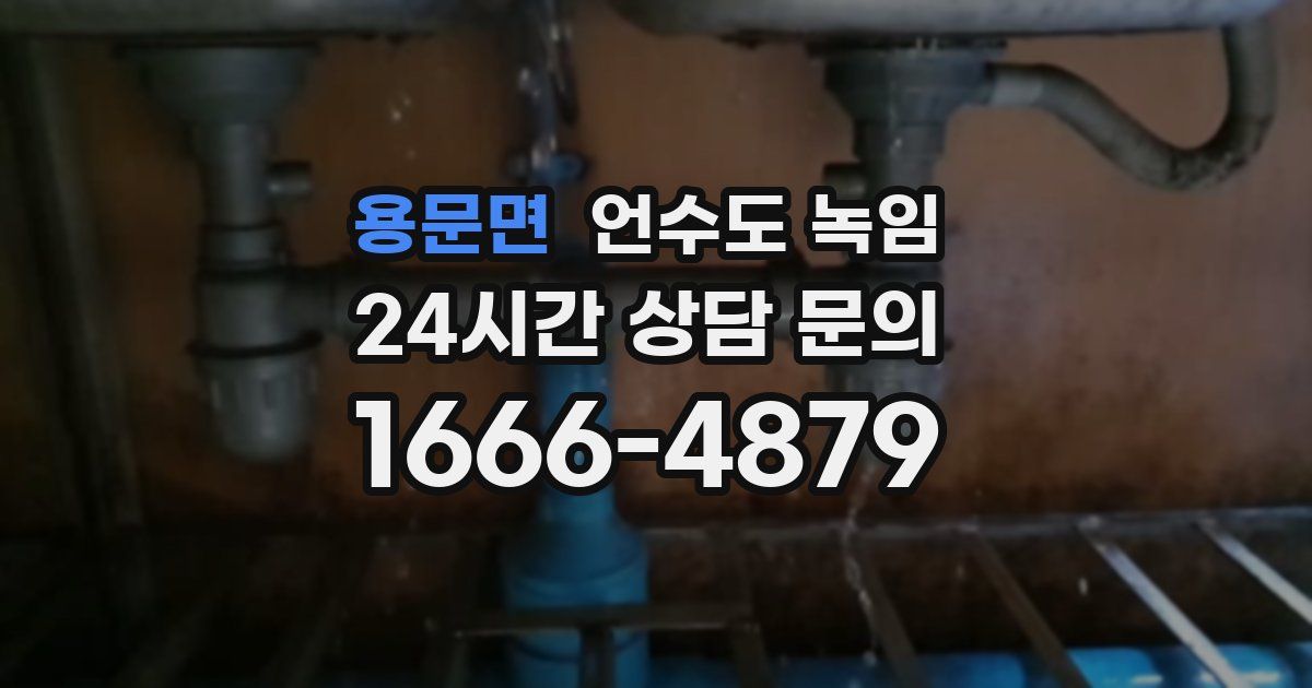 용문면 언수도 녹임