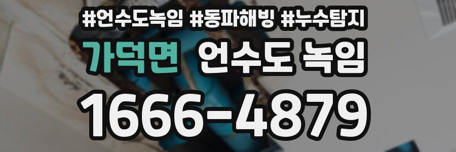 가덕면 언수도 녹임