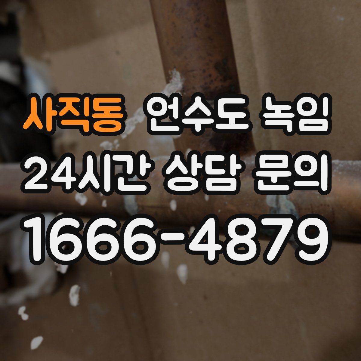 사직동 언수도 녹임