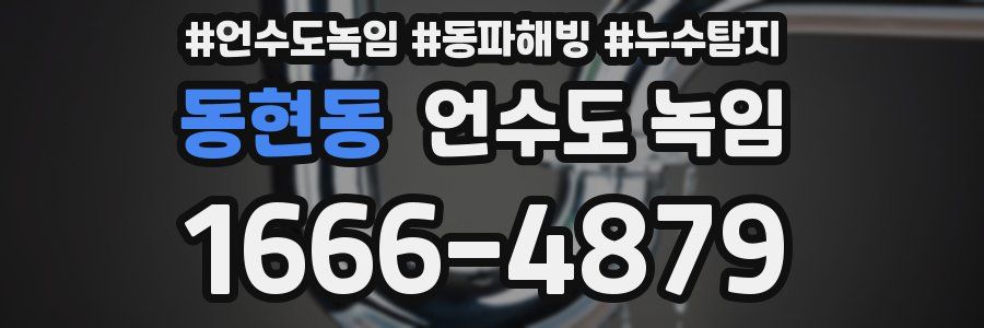 동현동 언수도 녹임