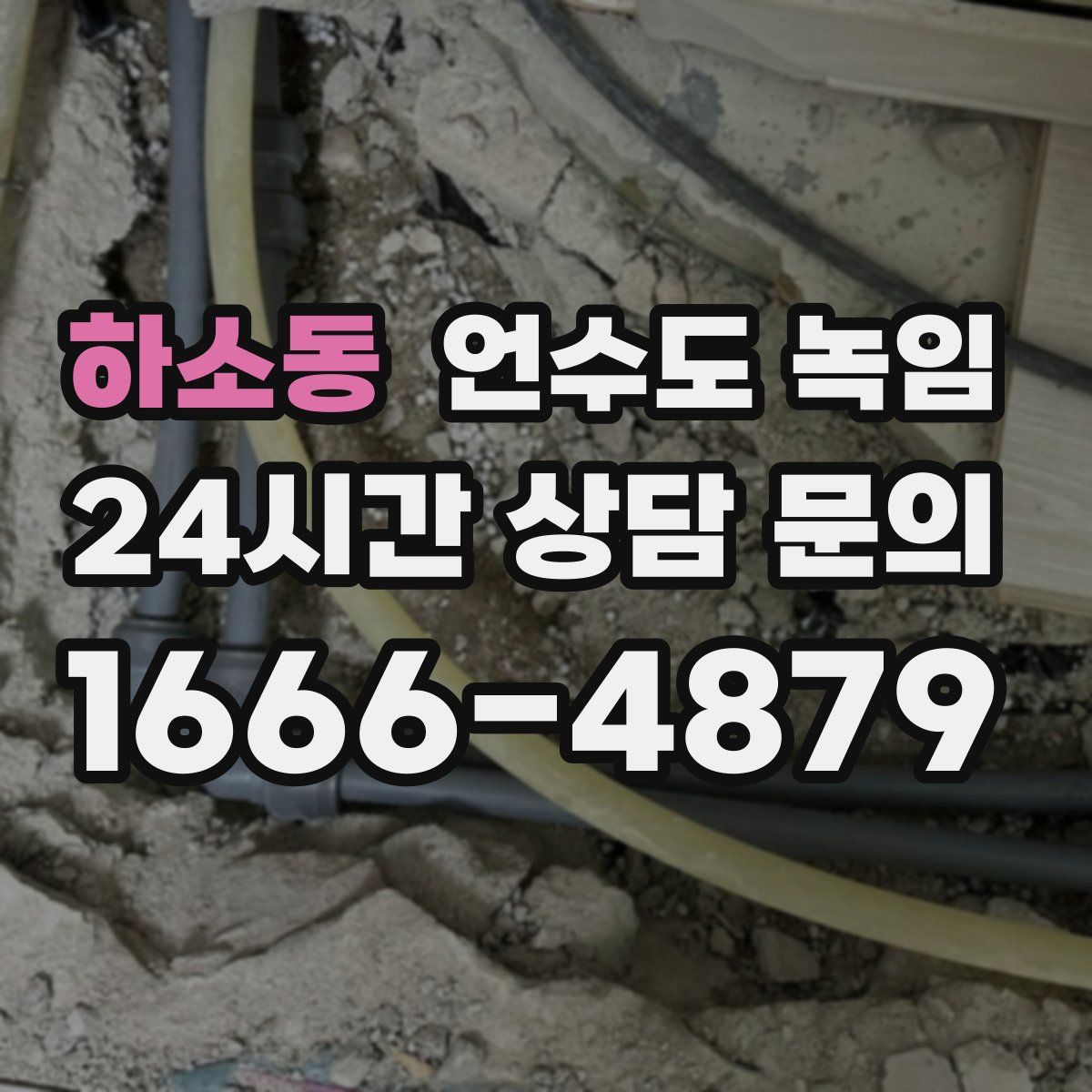 하소동 언수도 녹임