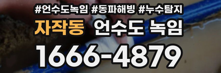 자작동 언수도 녹임