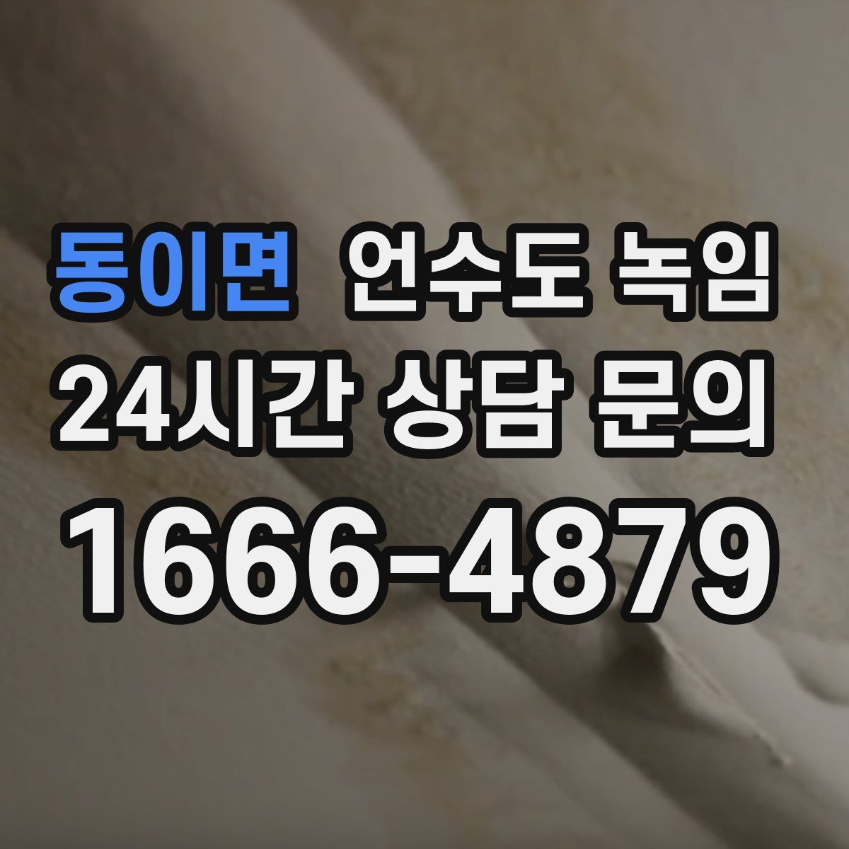 동이면 언수도 녹임