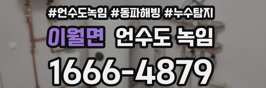 이월면 언수도 녹임