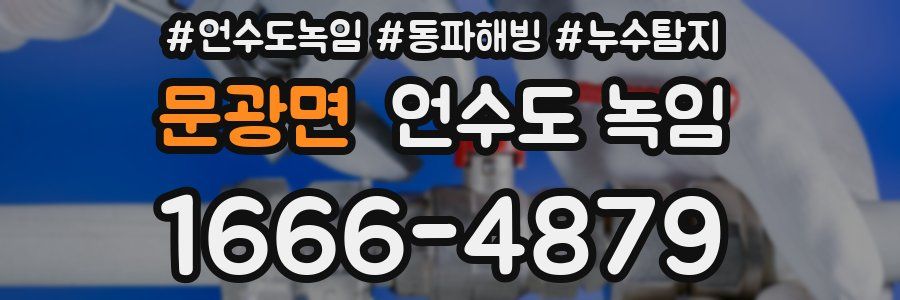 문광면 언수도 녹임